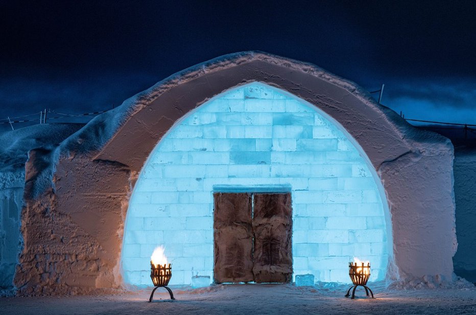 Fotografija: Odprto do aprila 2023. FOTO: Ice Hotel
