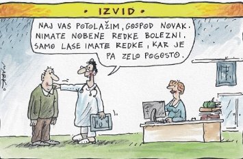 Fotografija: Izvid. KARIKATURA: Marko Kočevar
