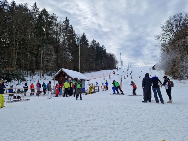 Proga je dolga 250 metrov, za začetnike dovolj. FOTOGRAFIJE: Tanja Jakše Gazvoda
