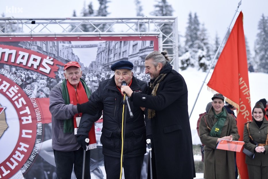 Fotografija: Albin Pibernik je bil glavna zvezda obletnice. FOTO: Klix
