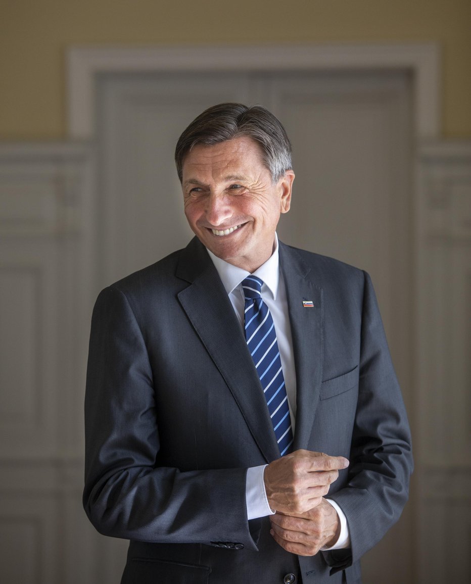 Fotografija: Borut Pahor. FOTO: Voranc Vogel
