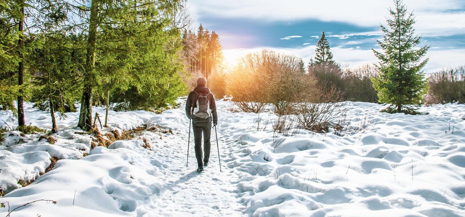 Fotografija: Če se odločate za intenzivnejšo hojo, bo prvi, a temeljni korak, da najprej izboljšate tehnike hoje.FOTO: Arhiv Polet/Getty Images
