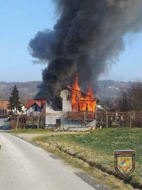 Fotografija: Gasilci so imeli veliko dela. FOTO: Pgd Ljutomer
