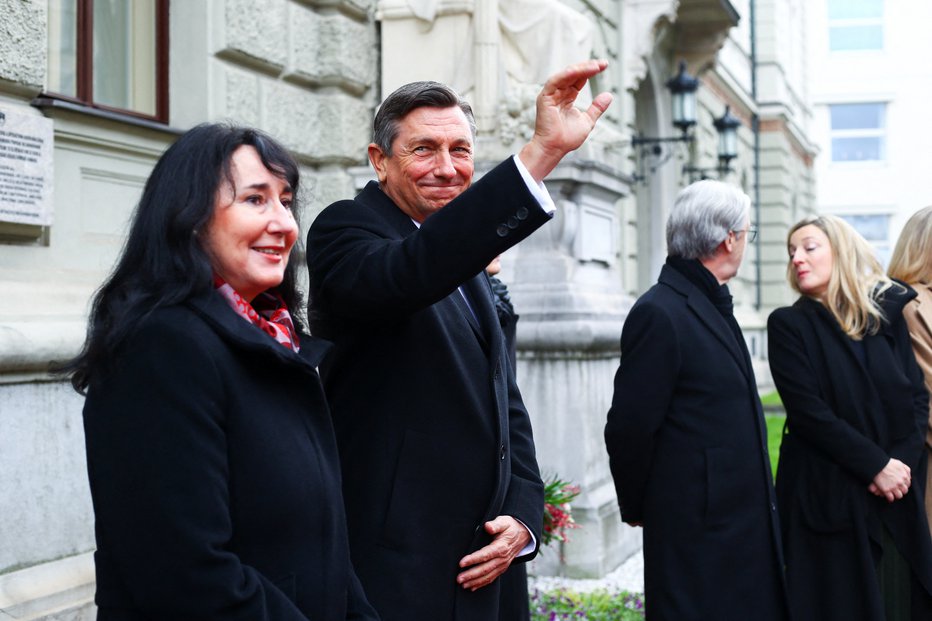 Fotografija: Borut Pahor je še vedno zelo priljubljen. FOTO: Borut Živulović, Reuters
