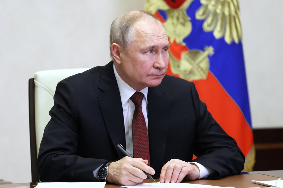 Fotografija: Vladimir Putin se menda najbolj boji zastrupitve. FOTO: Sputnik Via Reuters
