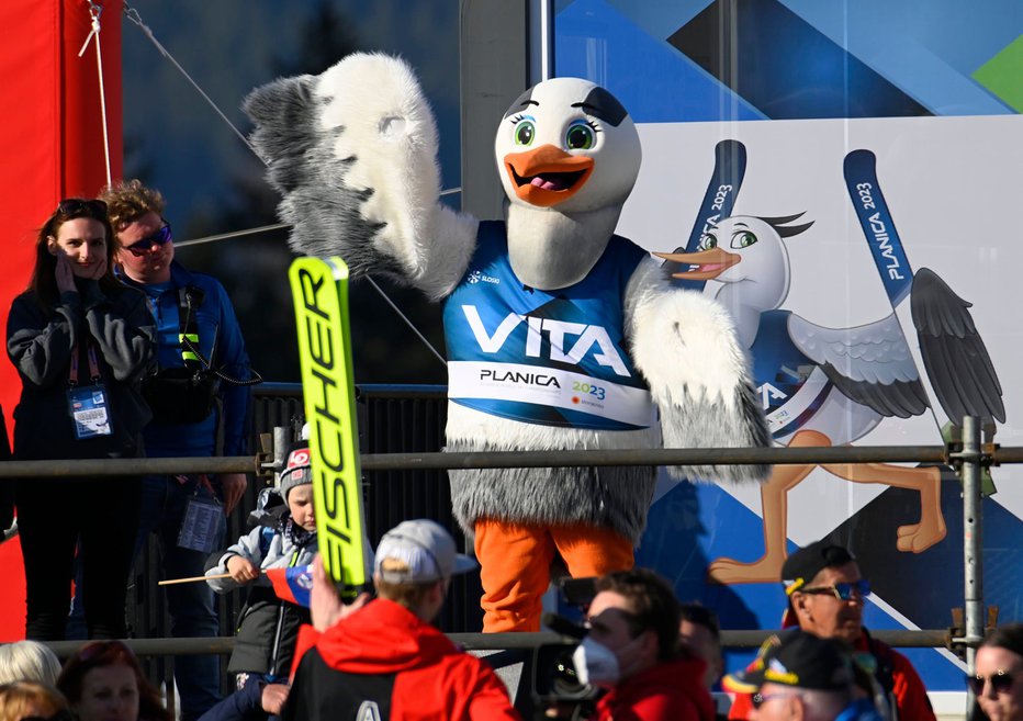 Fotografija: Vita zabava obiskovalce na SP v Planici. FOTO: Facebok Planica Nordic
