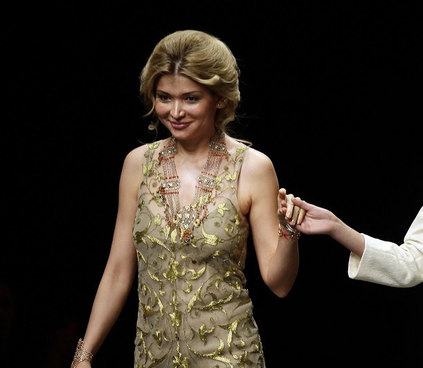 Fotografija: Gulnara Karimova je bila diplomatka, veleposlanica v Španiji, stalna predstavnica pri ZN v Ženevi, a tudi pop pevka. FOTO: Lee/Reuters Reuters Pictures
