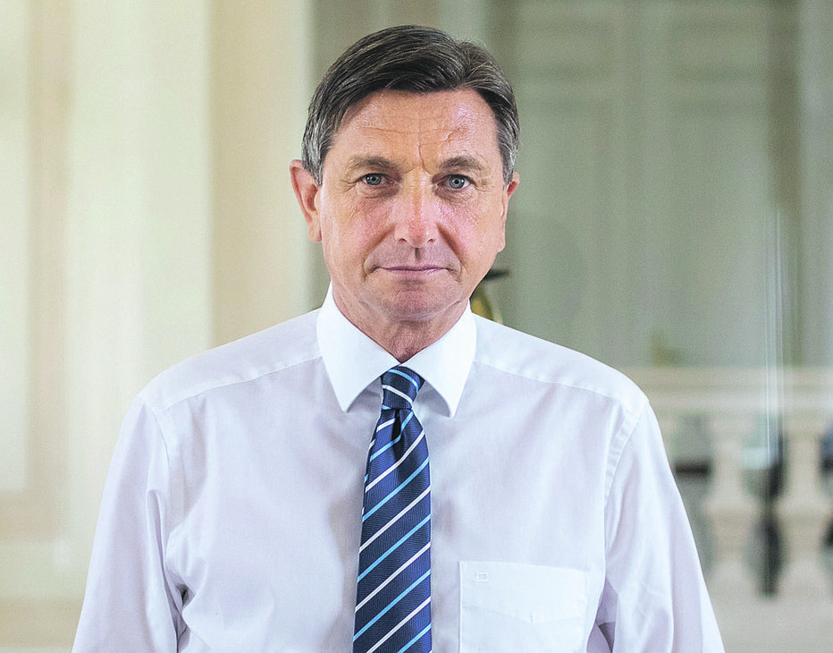 Fotografija: Borut Pahor. FOTO: Voranc Vogel, Delo