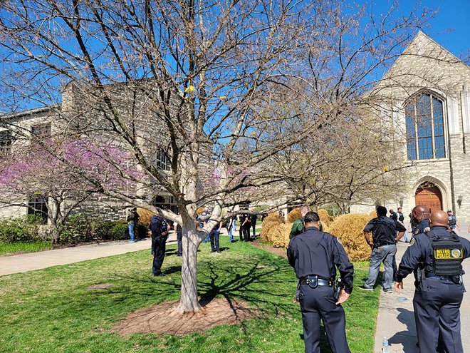 Policija se je klicu na pomoč hitro odzvala. FOTO: Metropolitan Nashville Pd Via Reuters
