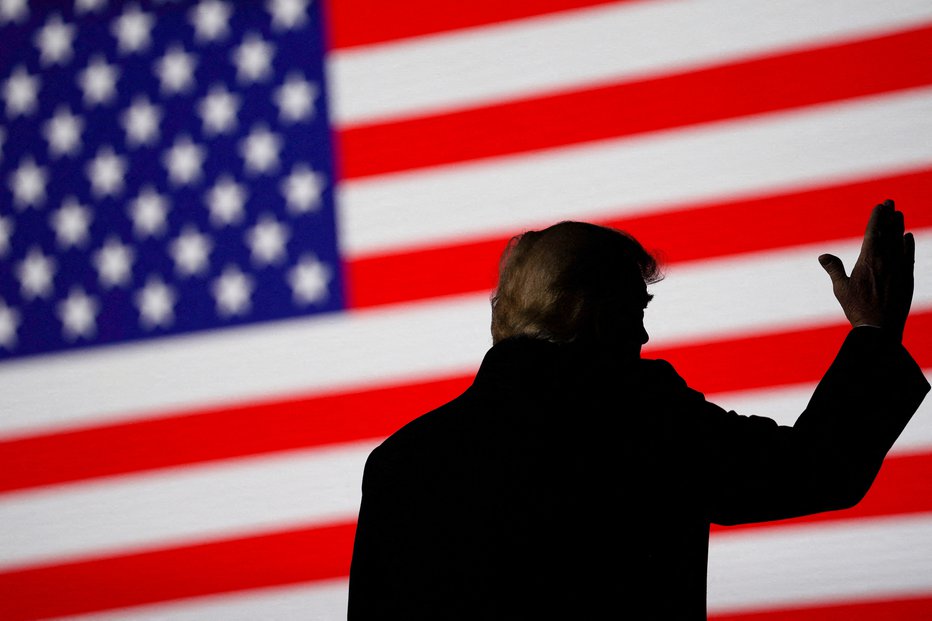 Fotografija: Donald Trump je obtožnico označil za lov na čarovnice. FOTO: Reuters