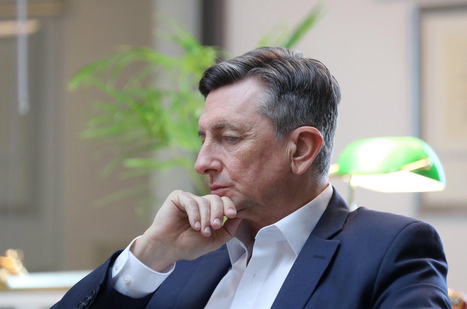 Fotografija: Borut Pahor. FOTO: Dejan Javornik