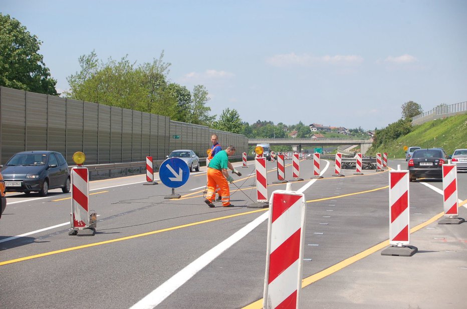 Fotografija: Priključek na avtocestno počivališče Smednik. FOTO: dars.si