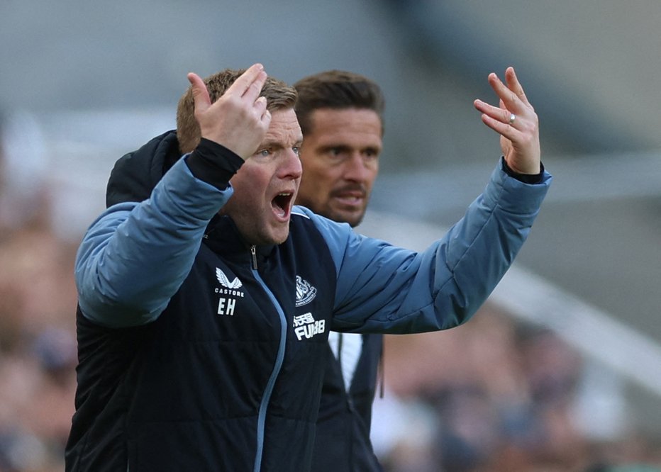 Fotografija: Eddie Howe je strast prenesel na nogometaše. FOTO: Lee Smith/Reuters