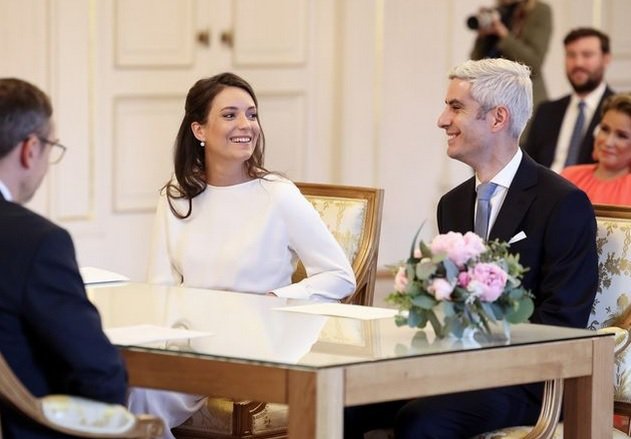 Fotografija: Alexandra in Nicolas sta bila odlično razpoložena. FOTOGRAFIJE: Instagram