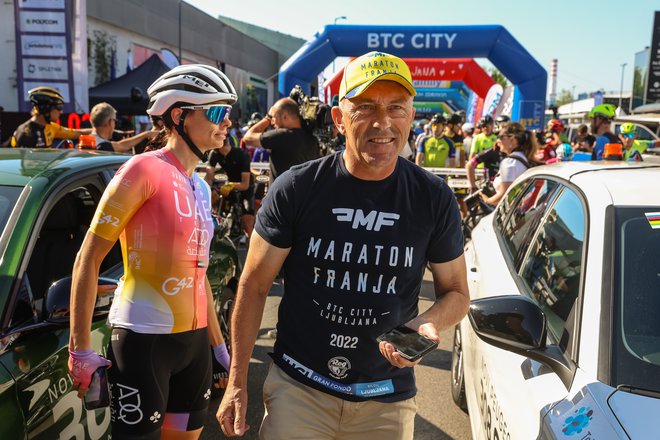 Gorazd Penko je motor organizacije maratona Franje. FOTO: Črt Piksi, Delo