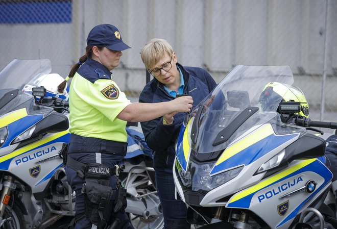 Dobro bi bilo, da bi vsak motorist na začetku sezone opravil trening varne vožnje, je povedala predsednica. FOTO: Jože Suhadolnik