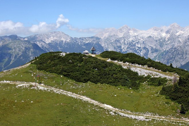 Gradišče je s 1666 metri najvišji vrh Velike planine. FOTO: PRIMOŽ HIENG