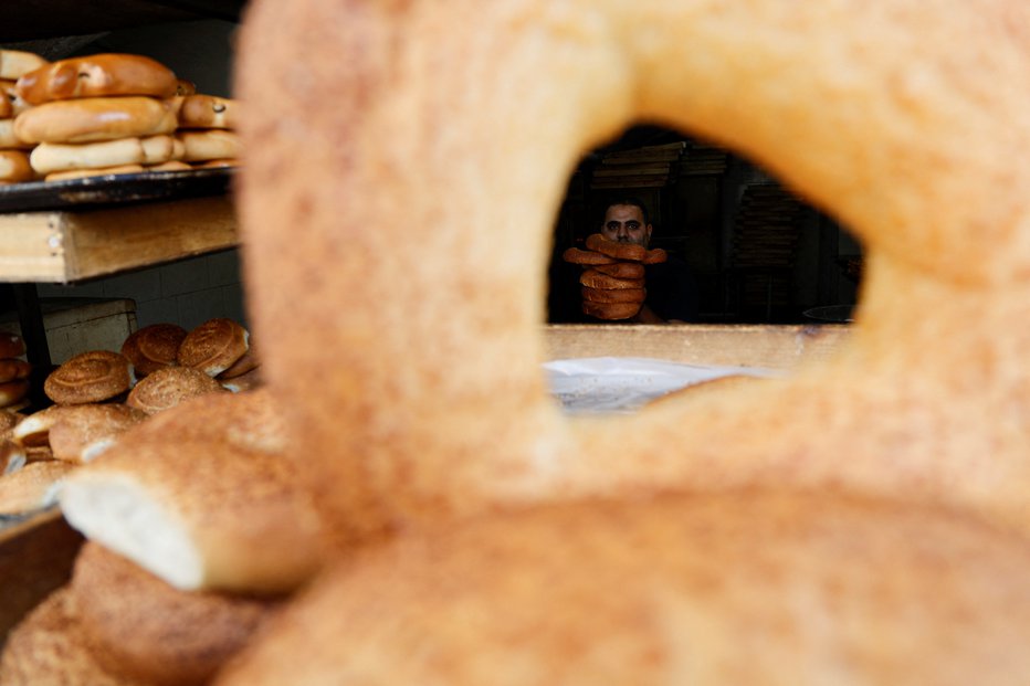 Fotografija: Pekarna (simbolična fotografija). FOTO: Raneen Sawafta, Reuters