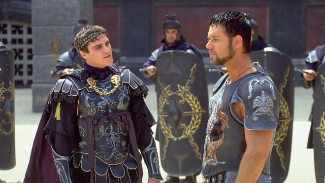 Prvi Gladiator je bil drugi najbolj dobičkonosen film leta 2000 in je pobral pet oskarjev. FOTO: Tvspored-service