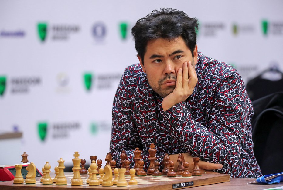 Fotografija: Hikaru Nakamura je zaokrožil izjemno vrnitev na turnirje v živo. FOTO: Pavel Mihejev/Reuters