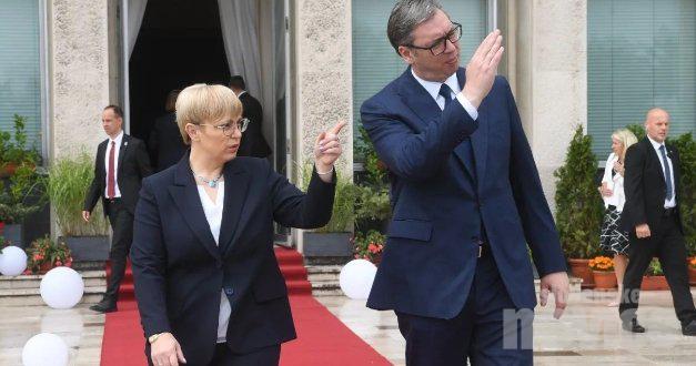 Pirc Musarjeva V Srbiji: Poglejte, Kaj Ji Je Vučić Podaril (FOTO ...