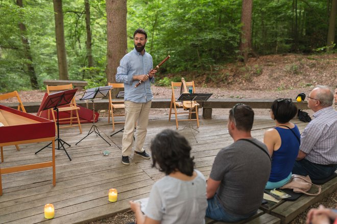 Luka Mlajnik Železnik je idejni oče in umetniški vodja festivala Prisluhi.