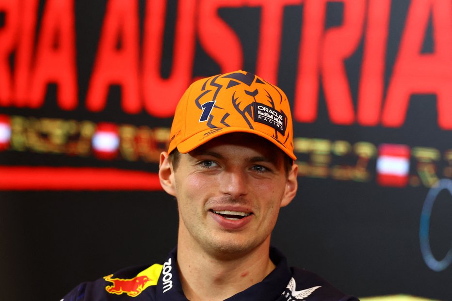 Fotografija: Max Verstappen se v Spielbergu počuti kot doma. FOTO: Bernadett Szabo/Reuters