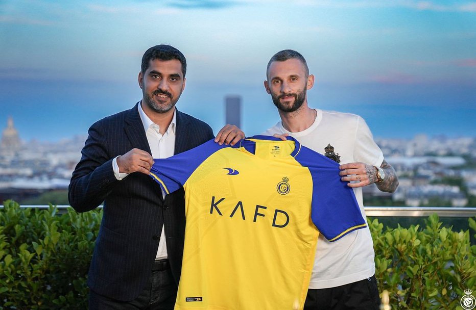 Fotografija: Tudi Marcelo Brozović se je odločil za Savdsko Arabijo. FOTO: Facebook Al-Nassr FC