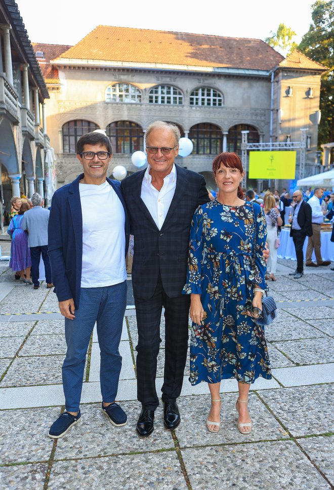 Matjaž Rakovec in Urša Manček Rakovec.
FOTO: Barbara Reya, Mediaspeed