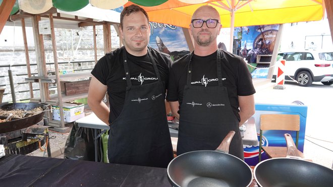 Za kulinarično osvežitev je poskrbela stojnica Street food skupine Kaval Group.