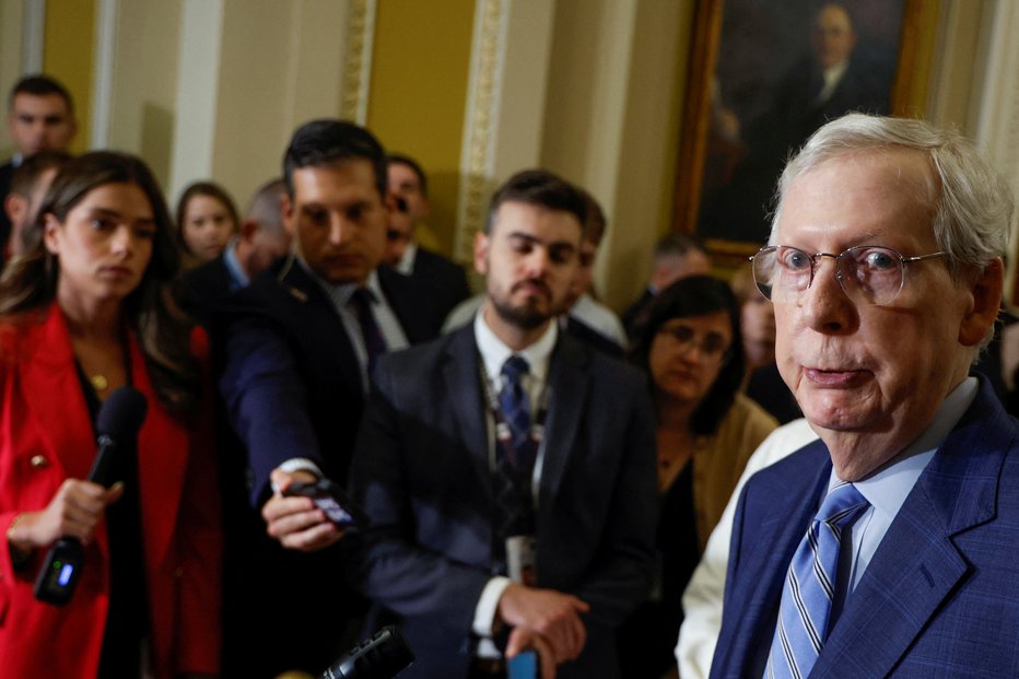 Fotografija: Mitch McConnell  FOTO: Jonathan Ernst Reuters