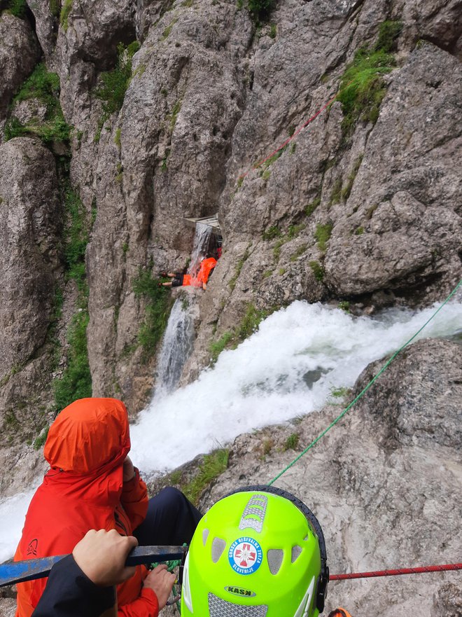 Reševanje je bilo uspešno. FOTO: Grzs In Slovenska vojska