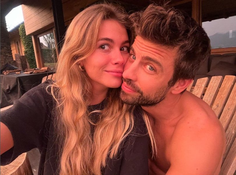 Fotografija: Gerard Pique in Clara Chia Marti FOTO: Zaslonski posnetek, Instagram