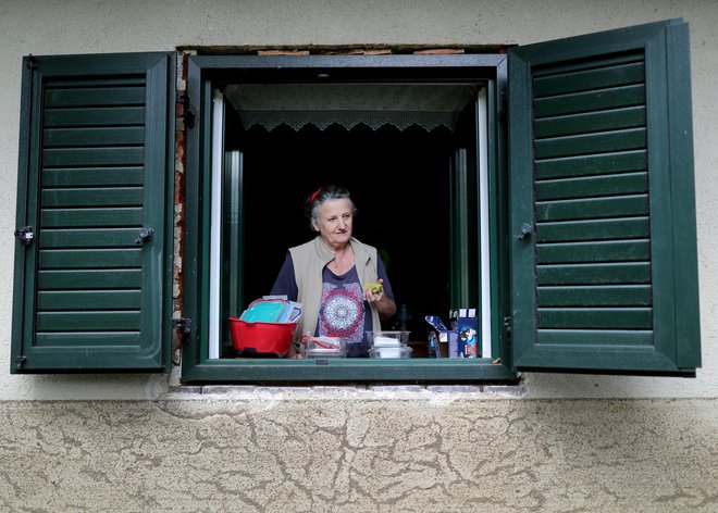 Posledice poplav v Letušu 7. 8. 2023 FOTO: Blaž Samec