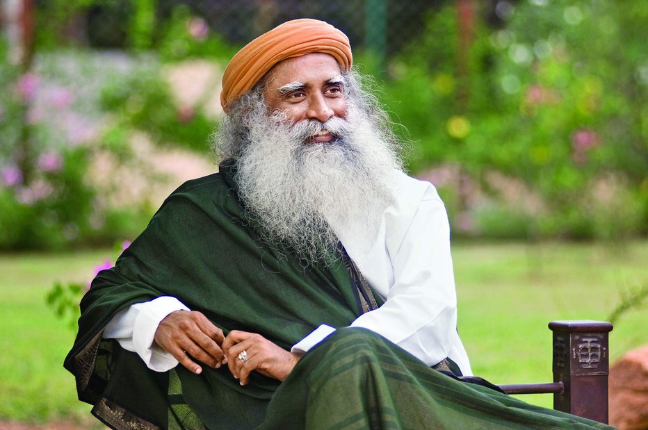 Fotografija: Sadhguru pravi, da nas boli, ko se razbijajo naše iluzije. FOTO: Osebni Arhiv