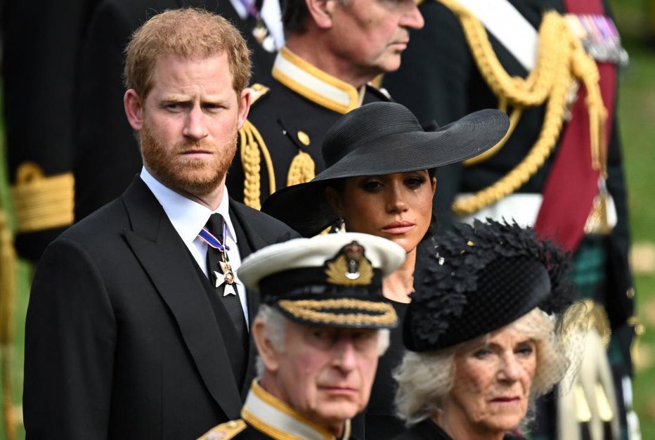 Fotografija: Harry in Meghan FOTO: Toby Melville/reuters