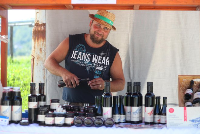 Tilnu Sokliču gre zasluga, da imajo Gorjanci tudi svoje vino. FOTO: Dejan Javornik