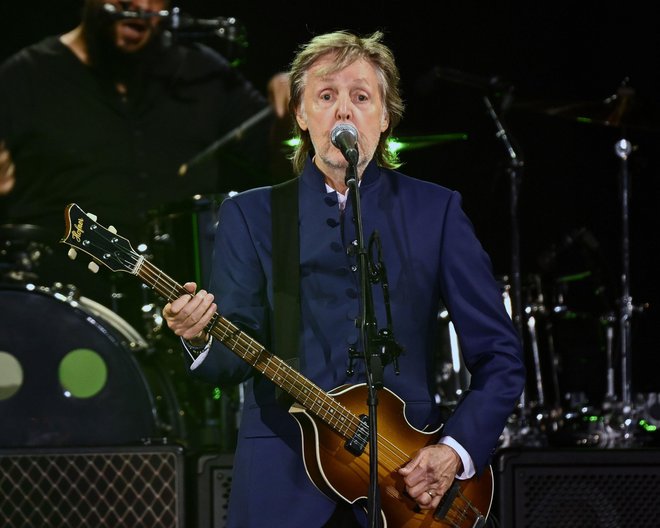 Paul McCartney že od samega začetka igra na Höfnerjeve kitare, a najbolj pri srcu mu je njegova prva. FOTO: Profimedia