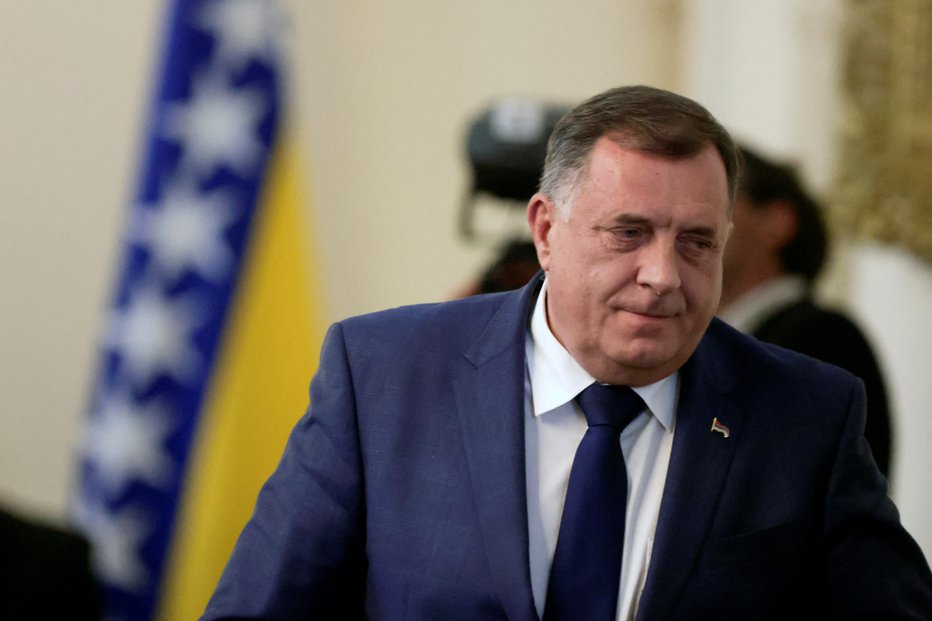 Fotografija: Milorad Dodik je zagrozil s pridržanjem in izgonom visokega predstavnika mednarodne skupnosti. FOTOGRAFIJI: Dado Ruvic, Reuters