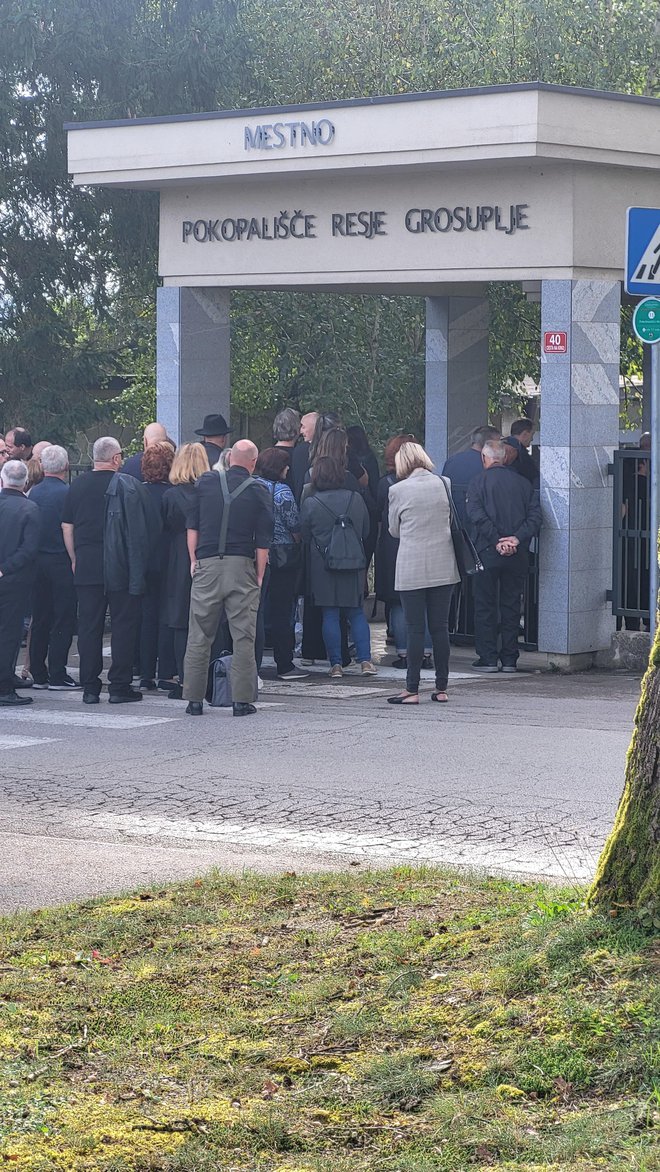 Slovo od Saša Hribarja FOTO: Drago Perko