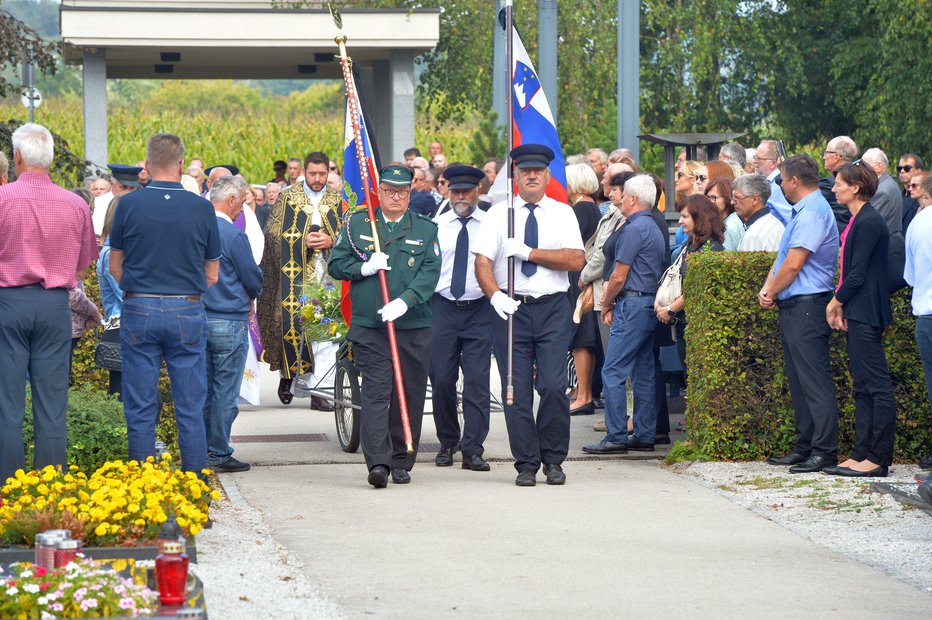 Fotografija: Pogreb Saša Hribarja FOTO: Drago Perko