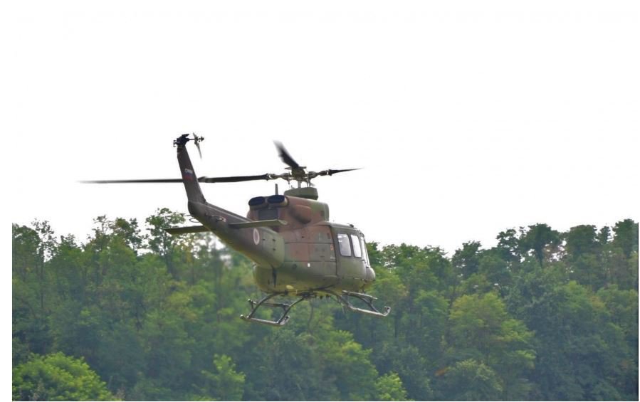 Fotografija: Helikopter je poškodovano odpeljal v UKC. FOTO: PGD Polenšak