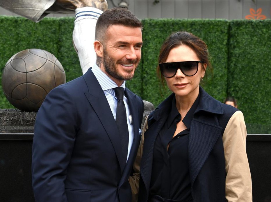 Fotografija: Victoria in David Beckham FOTO: Reuters