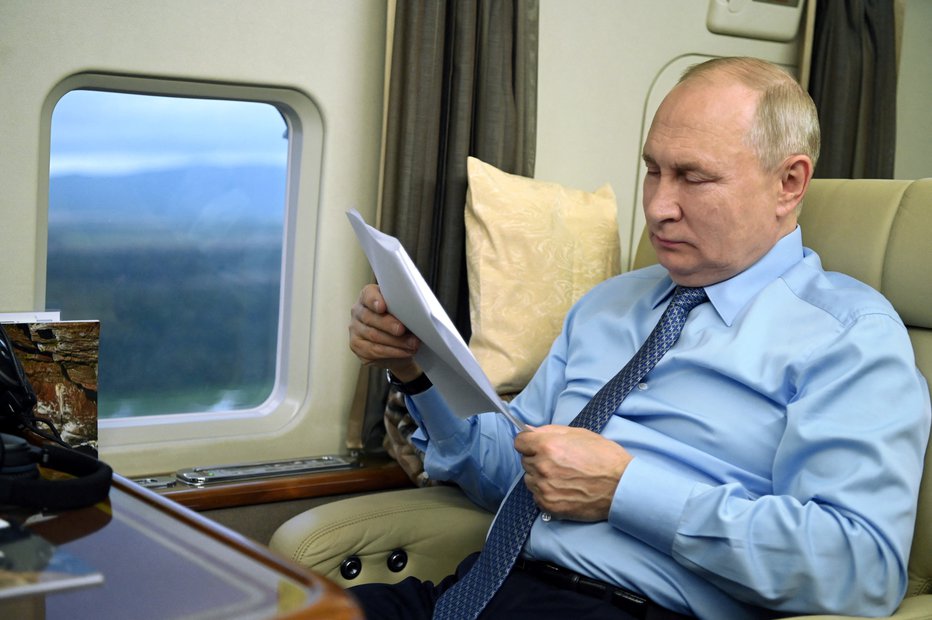 Fotografija: Ruski predsednik Vladimir Putin FOTO: Sputnik Via Reuters