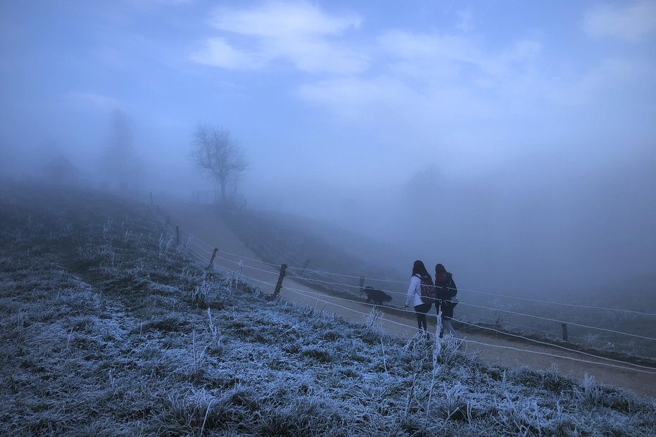 Fotografija: Ponekod se bo v enem tednu ohladilo tudi za deset stopinj Celzija. FOTO: Jure Eržen, Delo