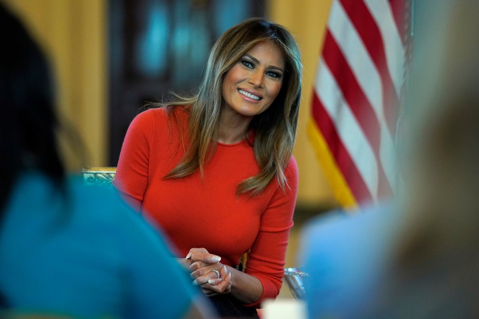 Fotografija: Melania Trump. FOTO: Joshua Roberts Reuters