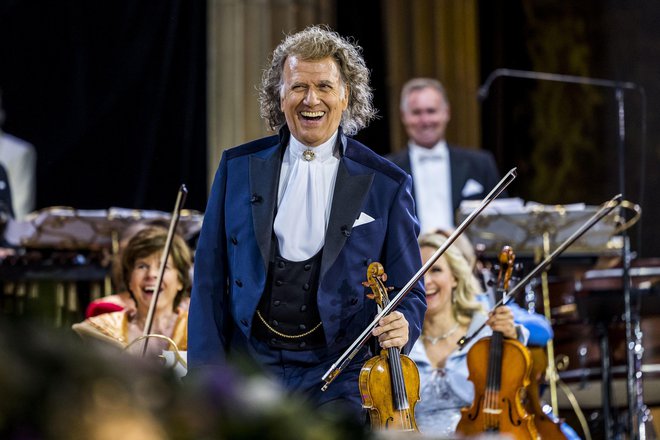 Violinski virtuoz bo spet v naših krajih! FOTO: Marcel Van Hoorn, Andre Rieu management