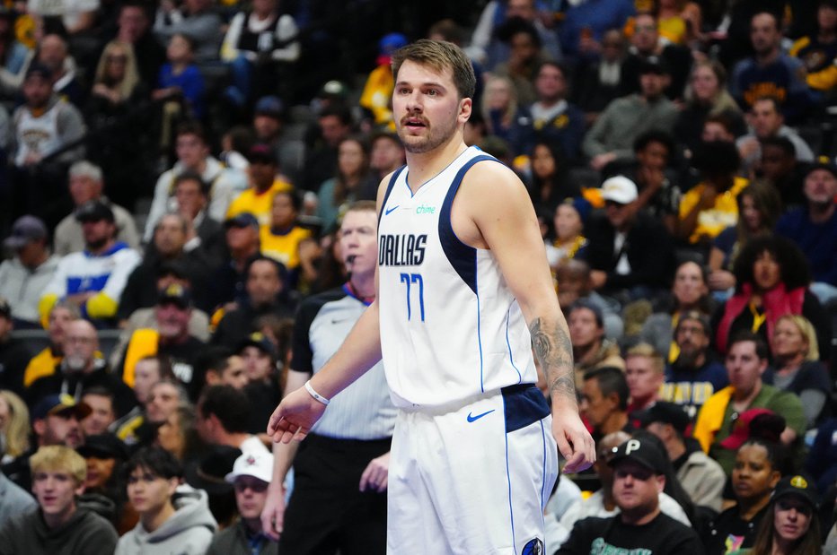 Fotografija: Luka Dončić in soigralci še naprej zmagujejo. FOTO: Ron Chenoy, USA Today Sports