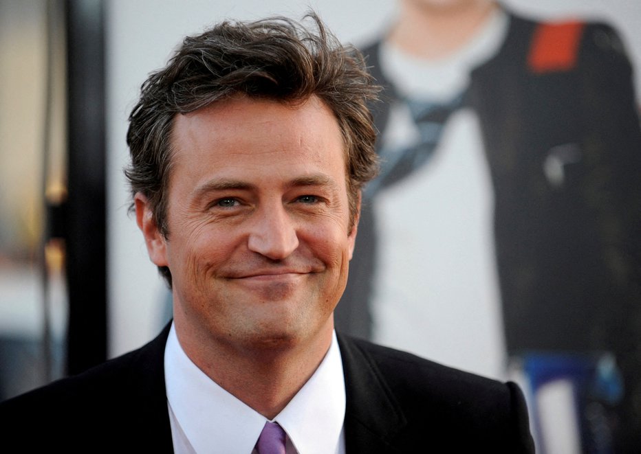 Fotografija: Pokojni Matthew Perry. FOTO: Phil Mccarten Reuters