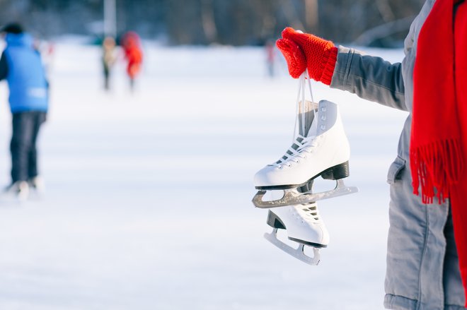 V Novem mestu bodo 5. decembra otvorili 300 kvadratnih metrov veliko drsališče na Glavnem trgu. FOTO: Depositephotos 